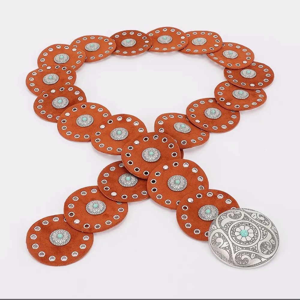 Chic Disc Plus Belt In Cinnamon